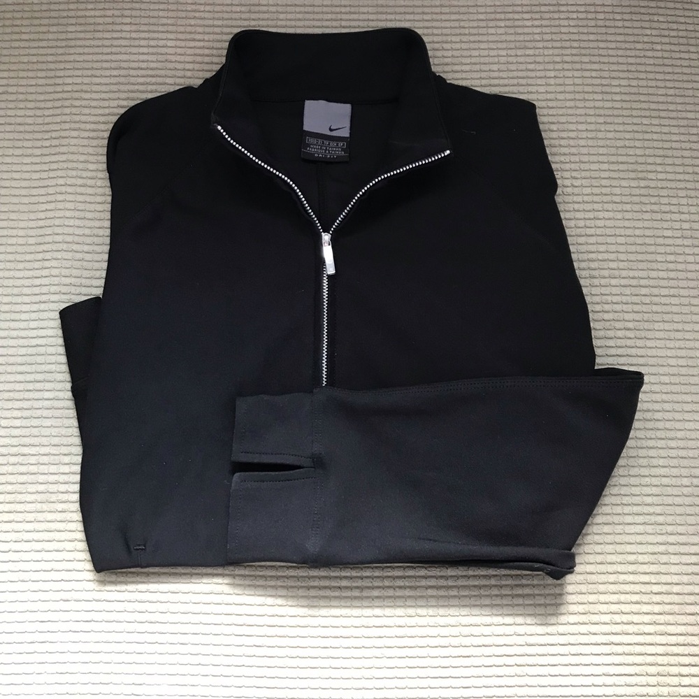 Nike Dri-fit  athletic zip up cropped jacket - Picture 2 of 7